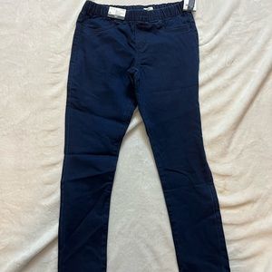 OshKosh girls size 10 jeggings, dark blue